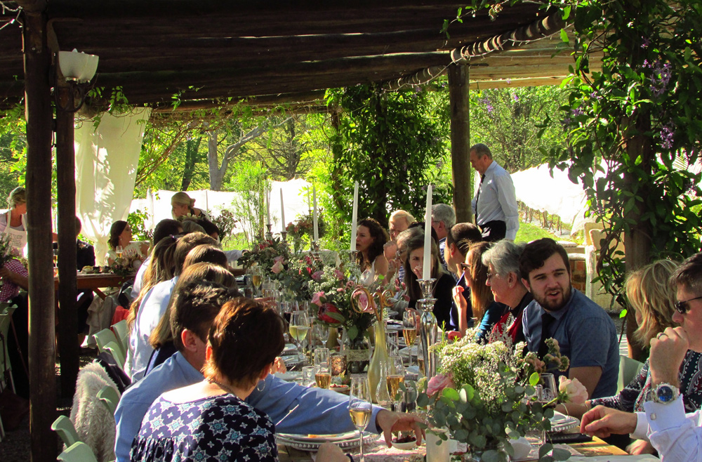 Home wedding